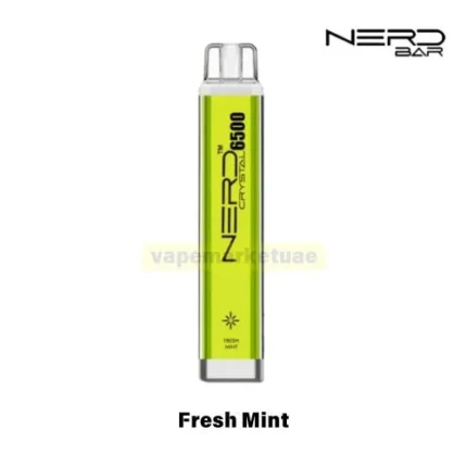 Nerd Crystal 5500 Puffs Disposable Vape flavor Fresh Mint