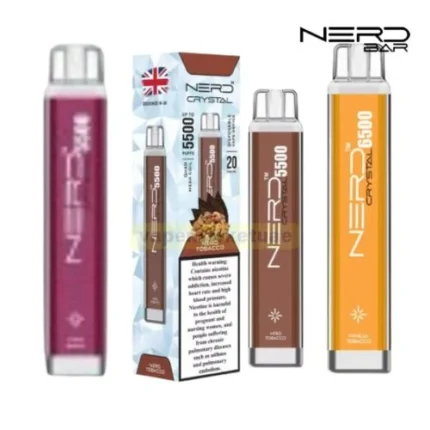 Nerd Crystal 5500 Puffs