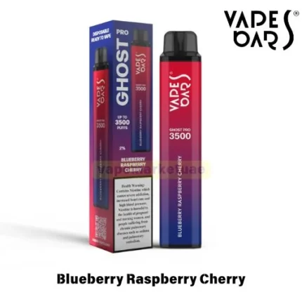 Ghost pro Bleuberry raaspberry cherry 3500 puffs