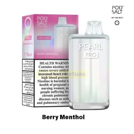podsalt pearl pro 10000 puffs berry menthol